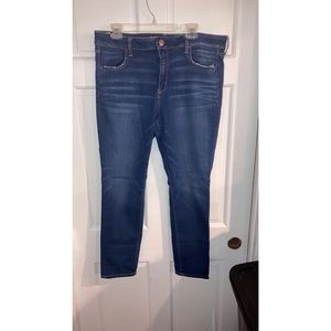American Eagle Blue Jean Jeggings Size 18